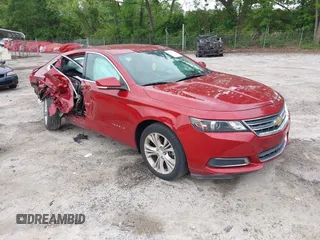 2015 Chevrolet Impala LT z VIN 2G1125S39F9181237, wystawiony jako IAAI lot #42172131 z przebiegiem 81 318 mil mil oraz . Historia ofert i sprzedaży dostępna na DreamBid. Obrazek 1.