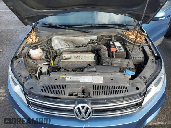 2017 Volkswagen Tiguan S with VIN WVGBV7AX1HK052098, listed as a Copart auction lot 51115295 with 53,906 mi miles and Salvage Title. Bid and sale history available at DreamBid. Image 12.