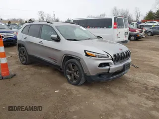 2016 Jeep Cherokee 75th Anniversary with VIN 1C4PJLCB9GW362233, listed as a IAAI auction lot 41726905 with 197,422 mi miles. Bid and sale history available at carsss.com. Image 1.