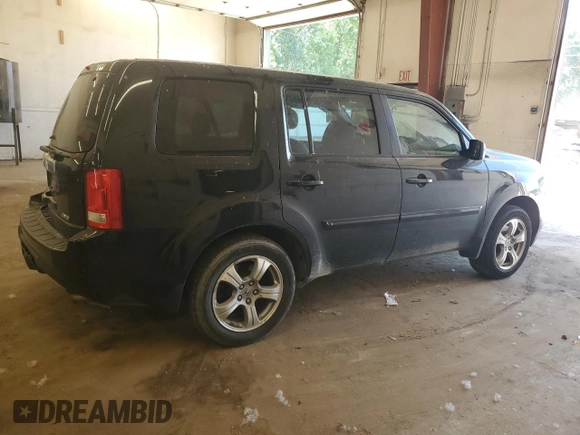 2013 Honda Pilot EX-L with VIN 5FNYF4H58DB048782, listed as a Copart auction lot 62067595 with 164,389 mi miles and Non repairable. Bid and sale history available at DreamBid. Image 3.