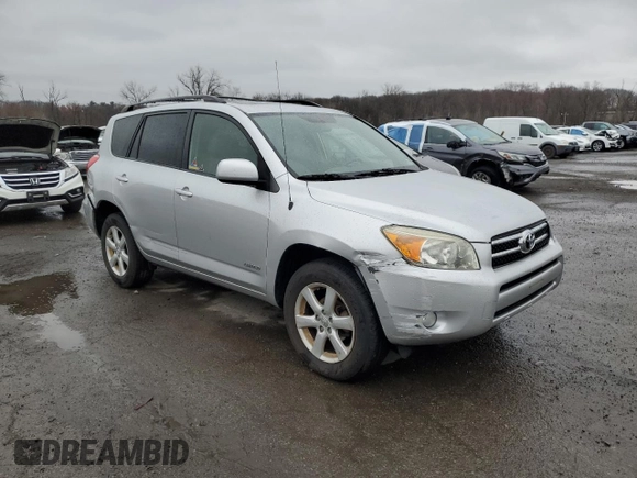 2006 Toyota RAV4 Limited with VIN JTMBD31V265044554, listed as a Copart auction lot 50124775 with 84,702 mi miles and Salvage title. Bid and sale history available at DreamBid. Image 4.