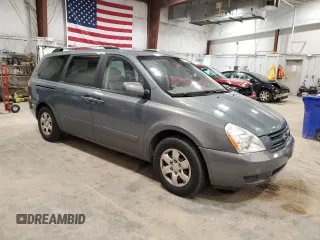 2009 Kia Sedona LX with VIN KNDMB233X96300720, listed as a Copart auction lot 52724825 with 134,502 mi miles and Clean Title. Bid and sale history available at carsss.com. Image 4.