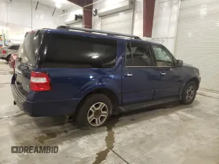 2009 Ford Expedition EL SSV with VIN 1FMFK16519EA78487, listed as a Copart auction lot 75841554 with 236,930 mi miles and Salvage Title. Bid and sale history available at carsss.com. Image 3.