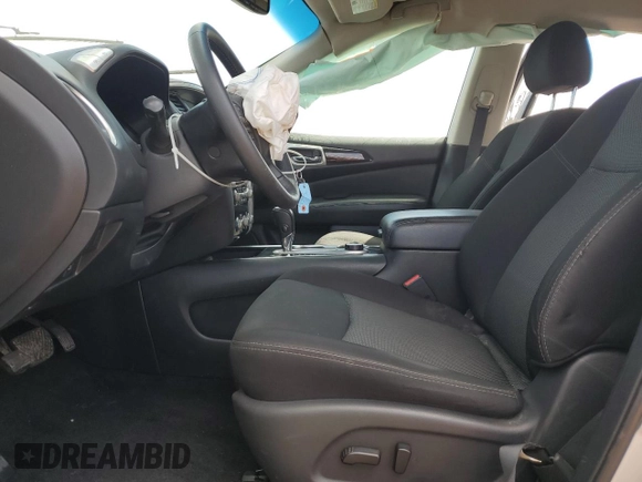 2018 Nissan Pathfinder SV z VIN 5N1DR2MM6JC639754, wystawiony jako Copart lot #52233075 z przebiegiem 75 737 mil mil oraz Czysty tytuł • Clean title. Historia ofert i sprzedaży dostępna na DreamBid. Obrazek 7.