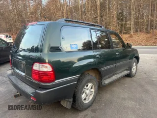2000 Lexus LX 470 z VIN JT6HT00W5Y0105585, wystawiony jako Copart lot #49099395 z przebiegiem 153 695 mil mil oraz Czysty tytuł • Clean title. Historia ofert i sprzedaży dostępna na DreamBid. Obrazek 4.