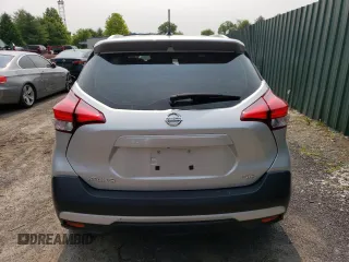 2019 Nissan Kicks S z VIN 3N1CP5CU0KL525203, wystawiony jako Copart lot #58907425 z przebiegiem 46 225 mil mil oraz Szkoda całkowita • Salvage title. Historia ofert i sprzedaży dostępna na DreamBid. Obrazek 6.