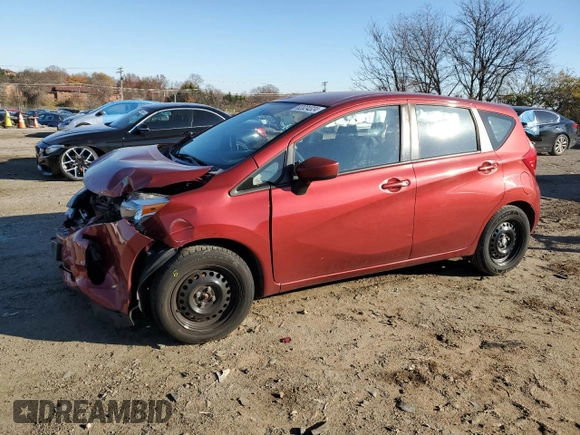 2016 Nissan Note S with VIN 3N1CE2CP2GL397651, listed as a Copart auction lot 82024324 with 124,053 mi miles and Non Repairable. Bid and sale history available at DreamBid. Image 1.