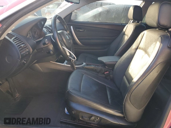 2010 BMW 1 Series 128i with VIN WBAUP9C59AVL89067, listed as a Copart auction lot 43291905 with 165,985 mi miles and Salvage Title. Bid and sale history available at DreamBid. Image 7.