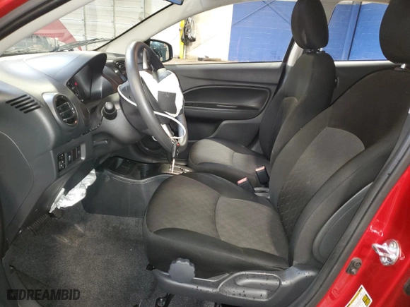 2024 Mitsubishi Mirage ES with VIN ML32AUHJ8RH029709, listed as a Copart auction lot 51971385 with 8,307 mi miles and Non Repairable. Bid and sale history available at carsss.com. Image 7.