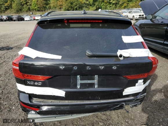 2024 Volvo XC60 Recharge Plug-In Hybrid Plus Dark Theme with VIN YV4H60DL0R1902514, listed as a Copart auction lot 72979664 with 1,302 mi miles and Salvage Title. Bid and sale history available at carsss.com. Image 6.