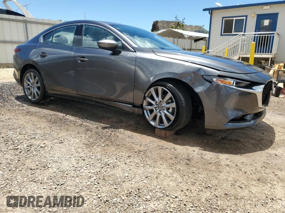 2025 Mazda 3 S Preferred with VIN JM1BPACM1S1760878, listed as a Copart auction lot 53403215 with 3,292 mi miles and Clean Title. Bid and sale history available at DreamBid. Image 4.