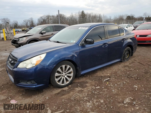 2011 Subaru Legacy Limited Power Moon with VIN 4S3BMBL62B3217009, listed as a Copart auction lot 46629705 with 89,273 mi miles and Salvage title. Bid and sale history available at DreamBid. Image 1.