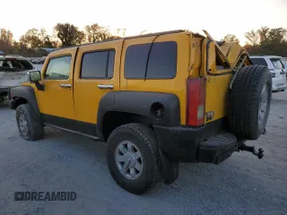 2006 Hummer H3 with VIN 5GTDN136968194555, listed as a Copart auction lot 76303254 with 182,957 mi miles and Salvage Title. Bid and sale history available at carsss.com. Image 2.