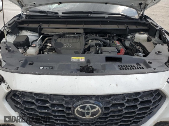 2023 Toyota Highlander L with VIN 5TDKDRAH0PS021783, listed as a Copart auction lot 58024745 with 61,752 mi miles and Salvage title. Bid and sale history available at DreamBid. Image 12.