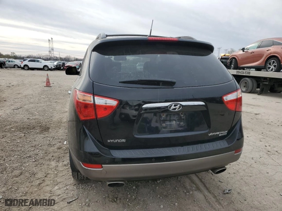 2010 Hyundai Veracruz Limited with VIN KM8NU4CC8AU135546, listed as a Copart auction lot 80375374 with 0 mi miles and Clean Title. Bid and sale history available at carsss.com. Image 6.