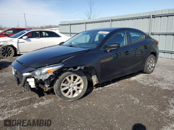 2018 Mazda 3 Sport with VIN JM1BN1U75J1182748, listed as a Copart auction lot 47853515 with 173,132 mi miles and Salvage Title. Bid and sale history available at DreamBid. Image 1.
