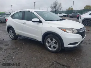 2016 Honda HR-V LX with VIN 3CZRU6H36GM720224, listed as a IAAI auction lot 42019140 with 94,595 mi miles. Bid and sale history available at carsss.com. Image 1.