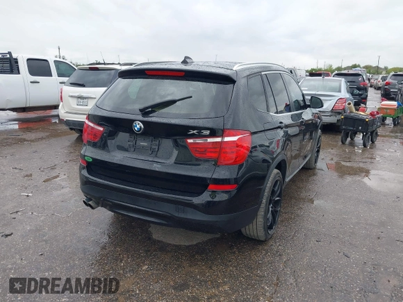 2015 BMW X3 xDrive28i z VIN 5UXWX9C58F0D47085, wystawiony jako IAAI lot #41898918 z przebiegiem 110 202 mil mil oraz . Historia ofert i sprzedaży dostępna na DreamBid. Obrazek 4.