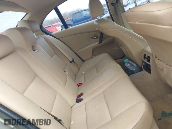 2006 BMW 5 Series 525i with VIN WBANE53536CK83932, listed as a IAAI auction lot 41929809 with 174,877 mi miles. Bid and sale history available at carsss.com. Image 8.