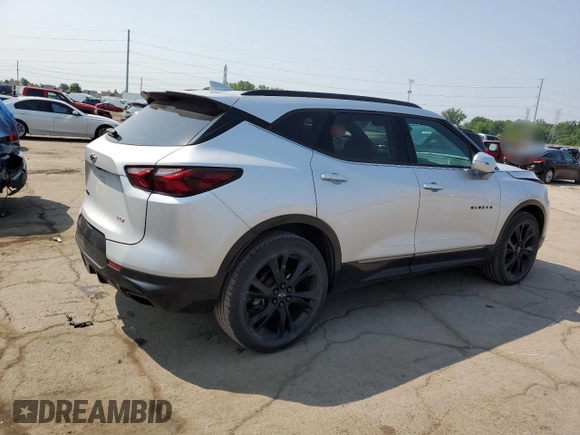 2020 Chevrolet Blazer RS с VIN 3GNKBERS8LS706187, выставлен на аукционе Copart как лот 60451485 с пробегом 61 064 миль миль и Чистый • Clean title. История ставок и продаж доступна на DreamBid. Изображение 3.
