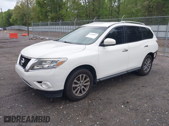 2013 Nissan Pathfinder SL with VIN 5N1AR2MN5DC677329, listed as a IAAI auction lot 41984067 with 192,412 mi miles and . Bid and sale history available at DreamBid. Image 2.