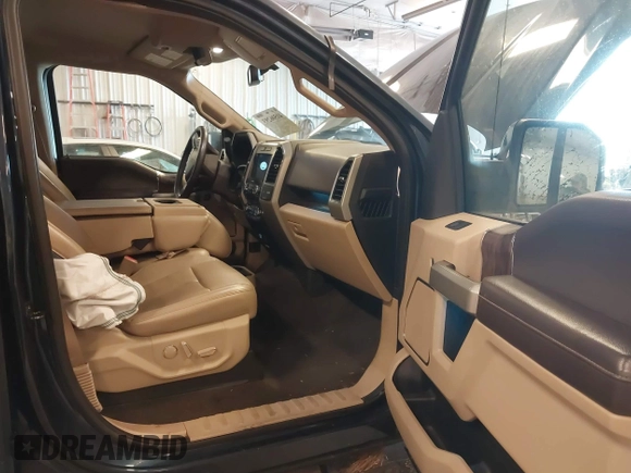2018 Ford F-150 XL with VIN 1FTEW1EP4JFA00923, listed as a IAAI auction lot 41506293 with 153,523 mi miles and . Bid and sale history available at DreamBid. Image 5.