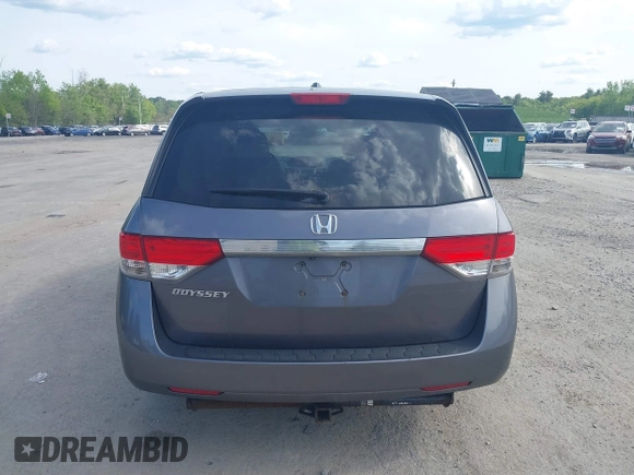 2015 Honda Odyssey EX-L z VIN 5FNRL5H69FB060423, wystawiony jako IAAI lot #42335707 z przebiegiem 175 770 mil mil oraz . Historia ofert i sprzedaży dostępna na DreamBid. Obrazek 16.