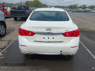 2016 Infiniti Q50 3.0t Premium with VIN JN1EV7AP7GM302998, listed as a IAAI auction lot 41912016 with 115,391 mi miles. Bid and sale history available at carsss.com. Image 16.
