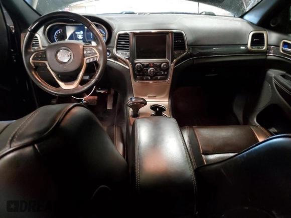 2015 Jeep Grand Cherokee Overland with VIN 1C4RJFCT6FC159979, listed as a Copart auction lot 48055435 with 108,846 mi miles and Clean Title. Bid and sale history available at carsss.com. Image 8.
