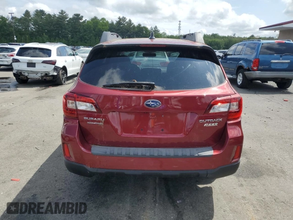 2017 Subaru Outback Premium with VIN 4S4BSADC7H3243890, listed as a Copart auction lot 59183705 with 91,182 mi miles and Non repairable. Bid and sale history available at DreamBid. Image 6.