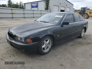 2002 BMW 5 Series 525iA with VIN WBADT43462GZ96684, listed as a Copart auction lot 75773484 with 0 mi miles and Salvage Title. Bid and sale history available at carsss.com. Image 1.