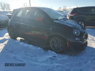 2017 FIAT 500 Abarth z VIN 3C3CFFFH3HT522586, wystawiony jako Copart lot #83352004 z przebiegiem 80 600 mil mil oraz Szkody całkowita. Historia ofert i sprzedaży dostępna na DreamBid. Obrazek 4.