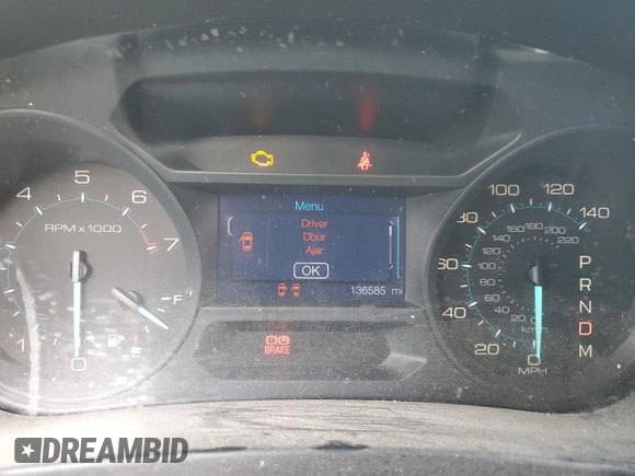 2013 Ford Explorer with VIN 1FM5K8B81DGA47418, listed as a Copart auction lot 54235895 with 136,585 mi miles and Salvage title. Bid and sale history available at DreamBid. Image 9.