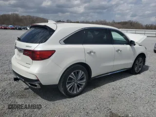 2018 Acura MDX Technology with VIN 5J8YD4H58JL005494, listed as a Copart auction lot 49915735 with 101,837 mi miles and Salvage title. Bid and sale history available at DreamBid. Image 3.