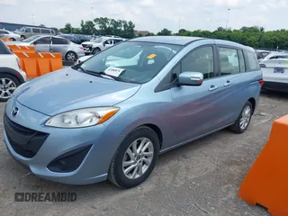 2013 Mazda 5 Sport z VIN JM1CW2BL8D0162446, wystawiony jako IAAI lot #42480874 z przebiegiem 158 223 mil mil oraz . Historia ofert i sprzedaży dostępna na DreamBid. Obrazek 2.