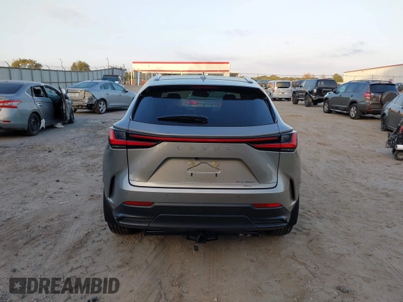 2023 Lexus NX with VIN 2T2GGCEZ1PC019526, listed as a IAAI auction lot 40700034 with 13,258 mi miles. Bid and sale history available at carsss.com. Image 16.
