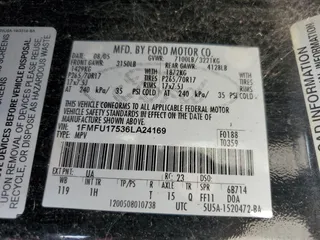 2006 Ford Expedition Eddie Bauer with VIN 1FMFU17536LA24169, listed as a Copart auction lot 72378154 with 273,910 mi miles and Clean Title. Bid and sale history available at carsss.com. Image 13.