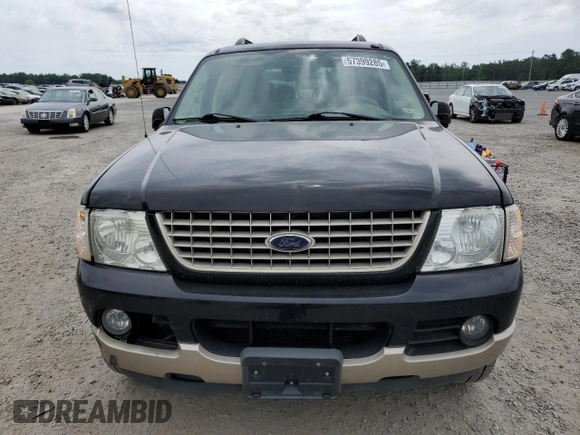 2005 Ford Explorer Eddie Bauer z VIN 1FMDU64K85UA36518, wystawiony jako Copart lot #57399285 z przebiegiem 132 178 mil mil oraz Szkoda całkowita • Salvage title. Historia ofert i sprzedaży dostępna na DreamBid. Obrazek 5.