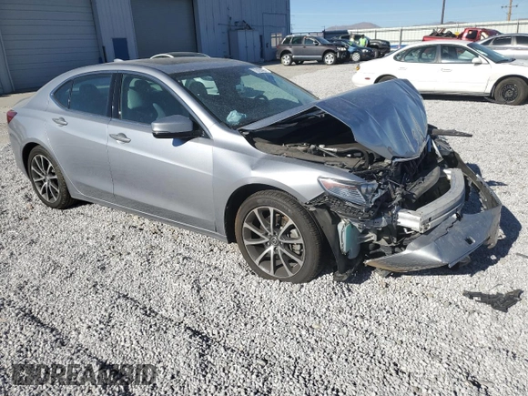 2017 Acura TLX V6 w/Technology Pkg with VIN 19UUB3F58HA002022, listed as a Copart auction lot 75129424 with Not provided miles and Salvage title. Bid and sale history available at DreamBid. Image 4.