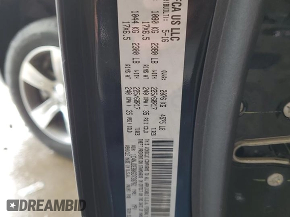 2016 Jeep Compass High Altitude с VIN 1C4NJDEB0GD738761, выставлен на аукционе Copart как лот 63696045 с пробегом 45 521 миль миль и Списание • Salvage title. История ставок и продаж доступна на DreamBid. Изображение 13.