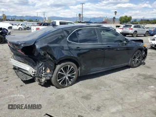 2019 Toyota Camry LE with VIN 4T1B11HK9KU840139, listed as a Copart auction lot 52015825 with 77,939 mi miles and Salvage Title. Bid and sale history available at carsss.com. Image 3.