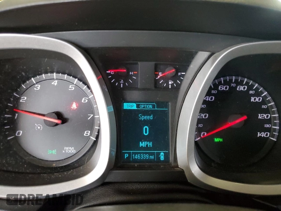 2014 Chevrolet Equinox LT with VIN 2GNFLFEK7E6358782, listed as a Copart auction lot 56363265 with 146,339 mi miles and Clean Title. Bid and sale history available at DreamBid. Image 9.