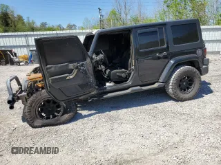 2017 Jeep Wrangler Unlimited Sahara with VIN 1C4BJWEG7HL513156, listed as a Copart auction lot 54122795 with Not provided miles and Salvage title. Bid and sale history available at DreamBid. Image 1.