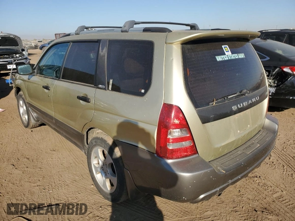 2003 Subaru Forester XS with VIN JF1SG65683G772400, listed as a Copart auction lot 75572134 with 191,166 mi miles and Clean Title. Bid and sale history available at carsss.com. Image 2.