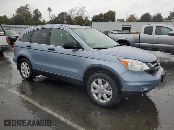 2011 Honda CR-V SE with VIN JHLRE4H48BC020010, listed as a Copart auction lot 48876515 with 130,154 mi miles and Salvage Title. Bid and sale history available at carsss.com. Image 4.