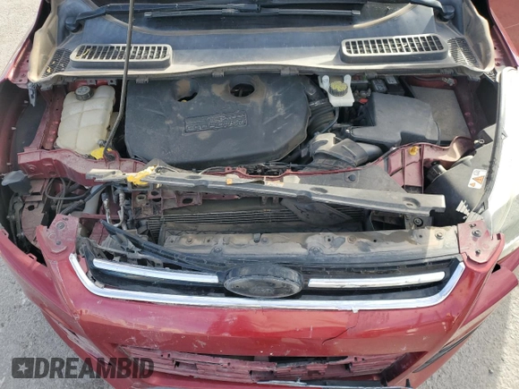 2013 Ford Escape Titanium with VIN 1FMCU0J94DUA93954, listed as a Copart auction lot 46627755 with 112,753 mi miles and Salvage Title. Bid and sale history available at carsss.com. Image 13.