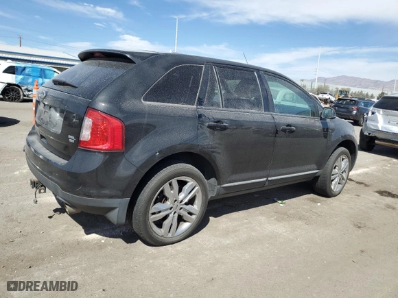 2013 Ford Edge SEL with VIN 2FMDK4JC5DBB45577, listed as a Copart auction lot 50737385 with 220,122 mi miles and Salvage Title. Bid and sale history available at carsss.com. Image 3.
