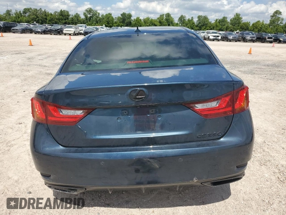2013 Lexus GS 350 with VIN JTHBE1BL4D5000596, listed as a Copart auction lot 60335174 with 124,485 mi miles and Salvage Title. Bid and sale history available at carsss.com. Image 6.