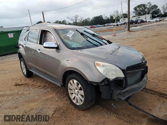 2010 Chevrolet Equinox LT w/2LT with VIN 2CNALPEW1A6372419, listed as a Copart auction lot 81258854 with 0 mi miles and Non Repairable. Bid and sale history available at carsss.com. Image 4.