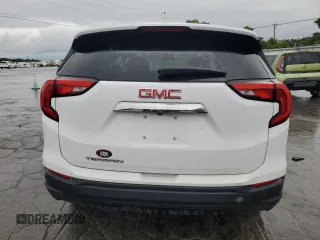 2019 GMC Terrain SLE with VIN 3GKALMEV3KL211727, listed as a Copart auction lot 58588105 with 49,482 mi miles and Salvage title. Bid and sale history available at DreamBid. Image 6.